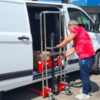 JACX Panelvan Yükleme Aracı (Mini İstif Makinesi)  400 kg 1200 mm