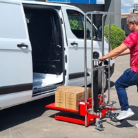 JACX Panelvan Yükleme Aracı (Mini İstif Makinesi)  400 kg 1500 mm