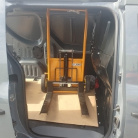 JACX Portatif Panelvan Yükleyici  Mini İstif Makinesi 200 Kg