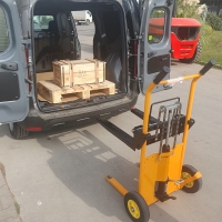 JACX Portatif Panelvan Yükleyici  Mini İstif Makinesi 200 Kg